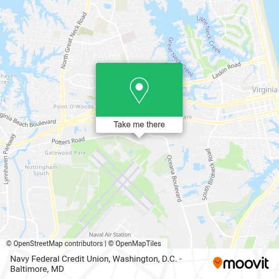Navy Federal Credit Union map