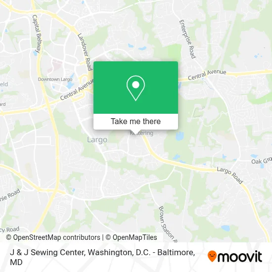 J & J Sewing Center map