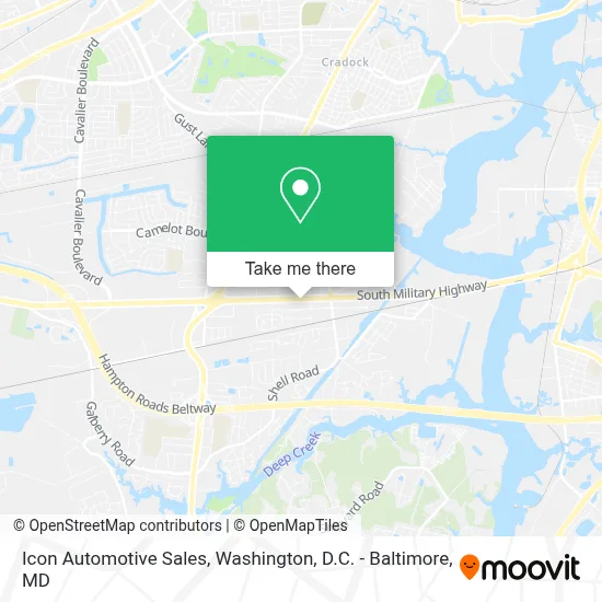 Icon Automotive Sales map