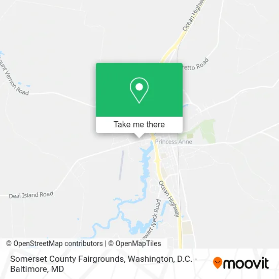 Somerset County Fairgrounds map
