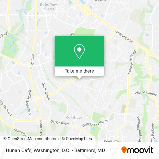 Hunan Cafe map