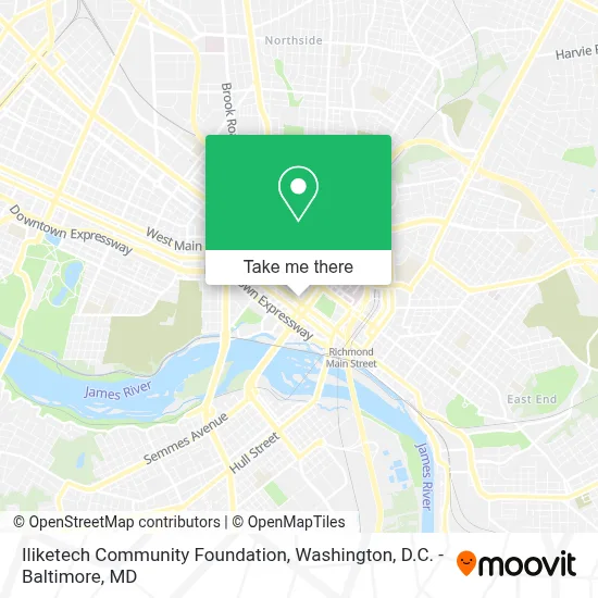 Iliketech Community Foundation map