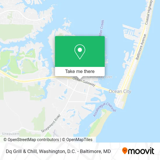 Dq Grill & Chill map