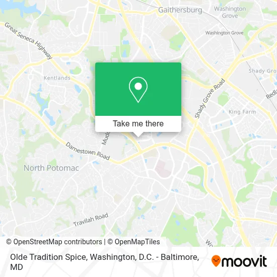 Olde Tradition Spice map