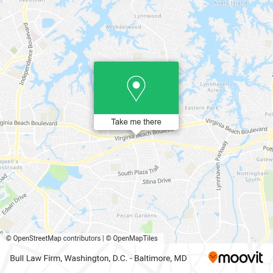 Bull Law Firm map