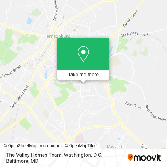 The Valley Homes Team map