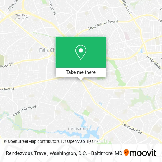 Rendezvous Travel map