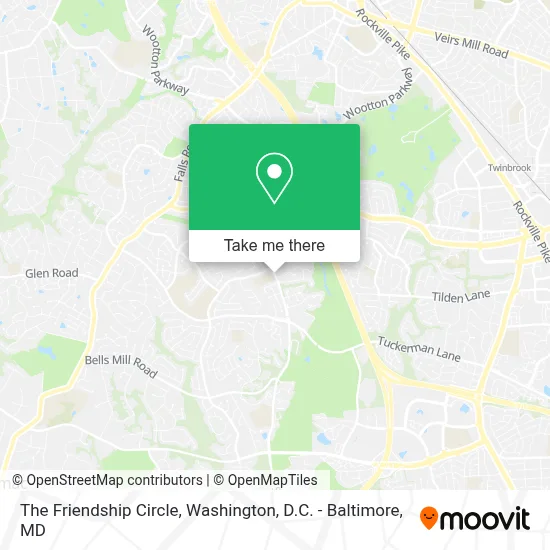 The Friendship Circle map