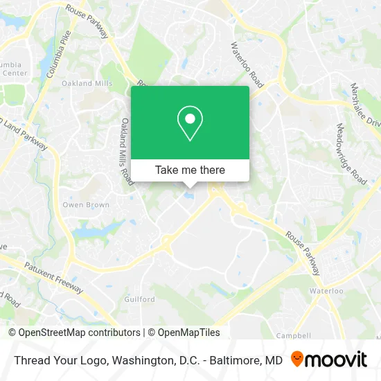 Thread Your Logo map