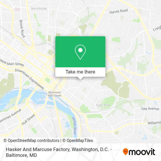 Hasker And Marcuse Factory map