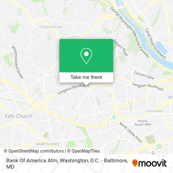 Bank Of America Atm map