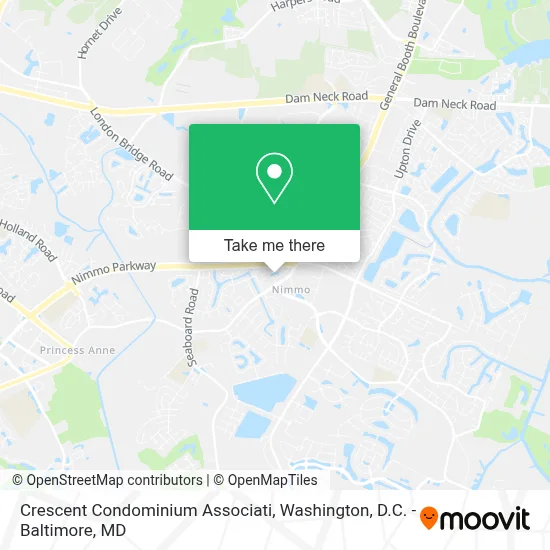 Crescent Condominium Associati map