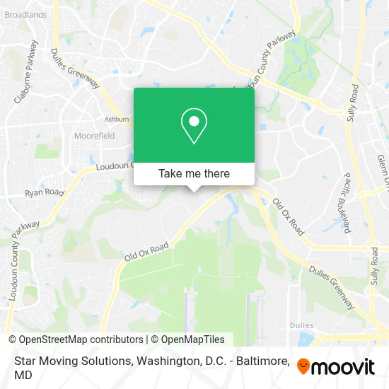 Star Moving Solutions map