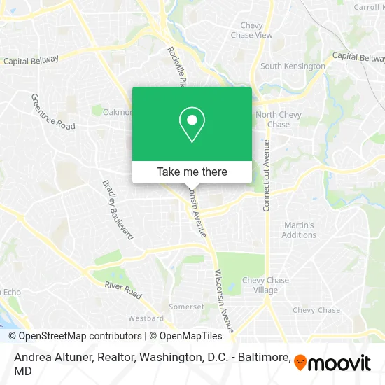 Andrea Altuner, Realtor map