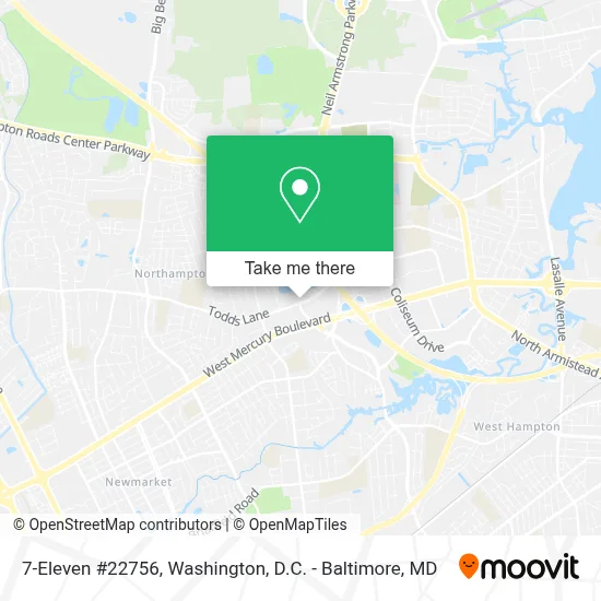 7-Eleven #22756 map