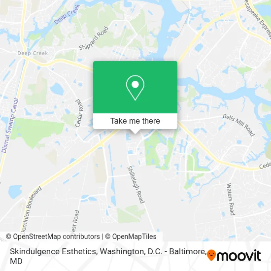 Skindulgence Esthetics map