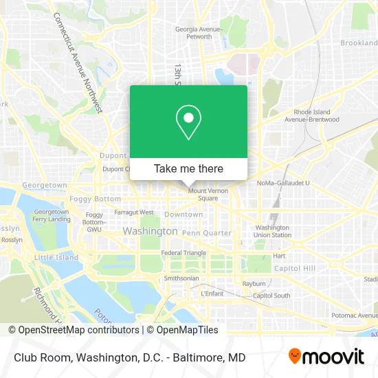 Club Room map