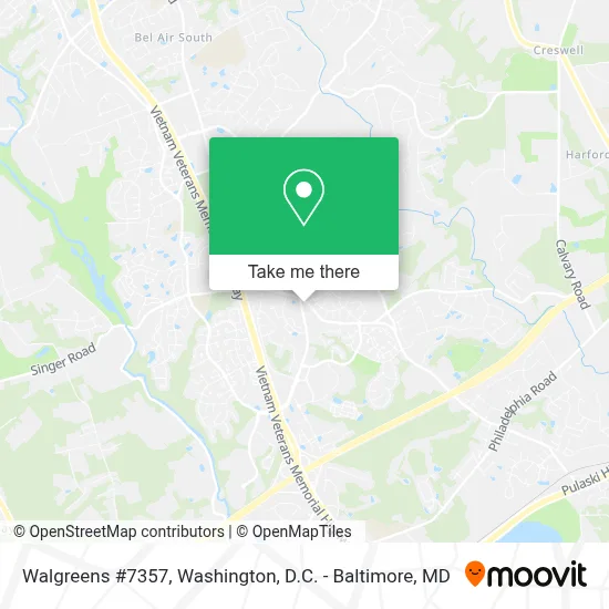 Walgreens #7357 map