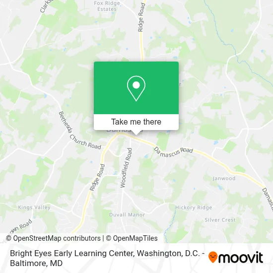 Bright Eyes Early Learning Center map