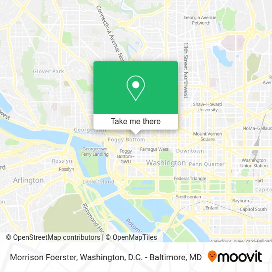 Morrison Foerster map
