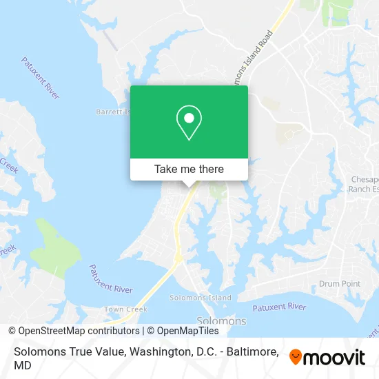 Solomons True Value map