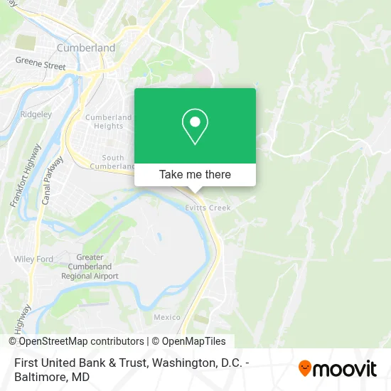 First United Bank & Trust map