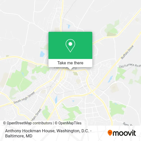 Anthony Hockman House map