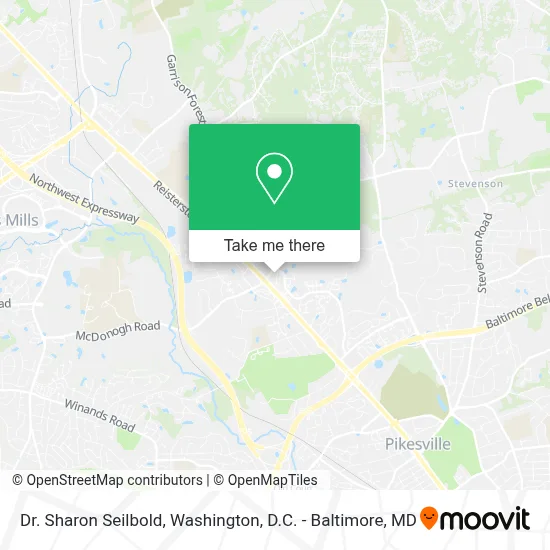 Dr. Sharon Seilbold map