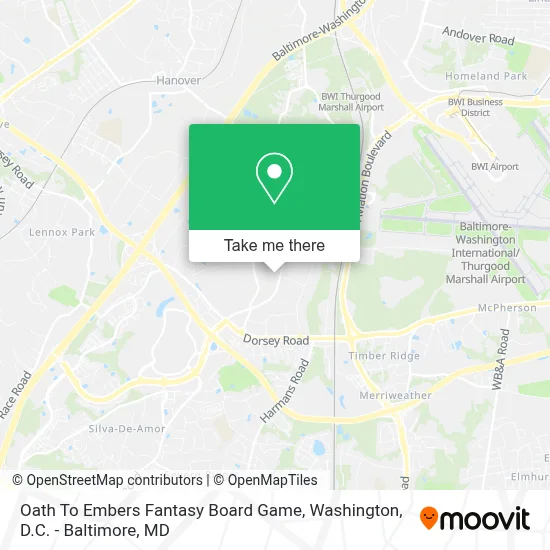 Oath To Embers Fantasy Board Game map