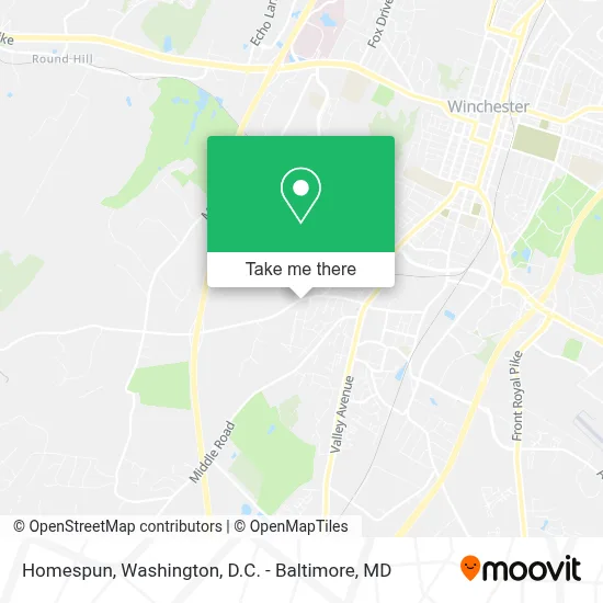 Homespun map
