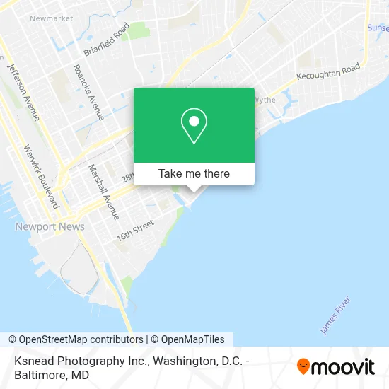 Ksnead Photography Inc. map