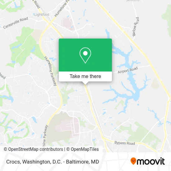 Crocs map