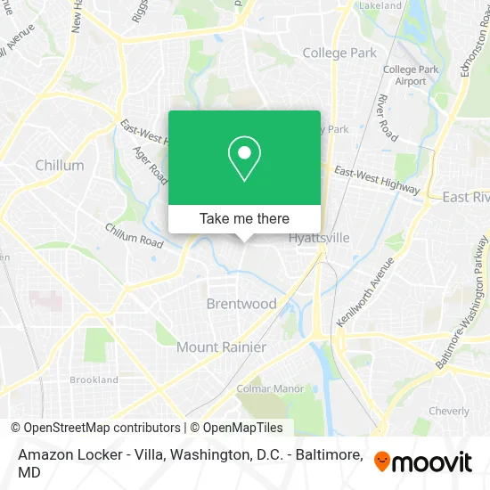 Amazon Locker - Villa map