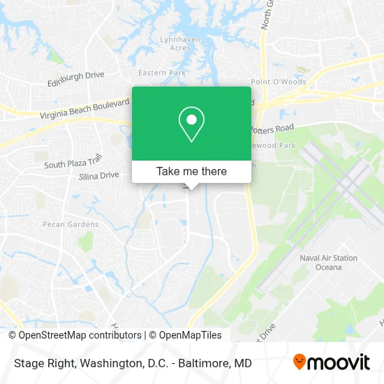 Stage Right map