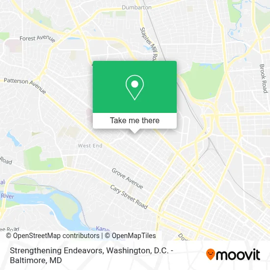 Strengthening Endeavors map