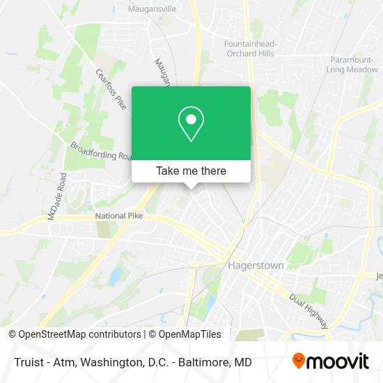 Truist - Atm map