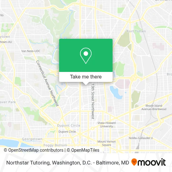 Northstar Tutoring map