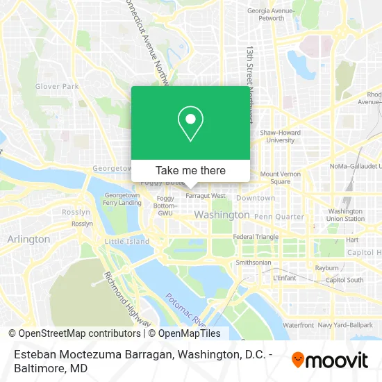 Esteban Moctezuma Barragan map