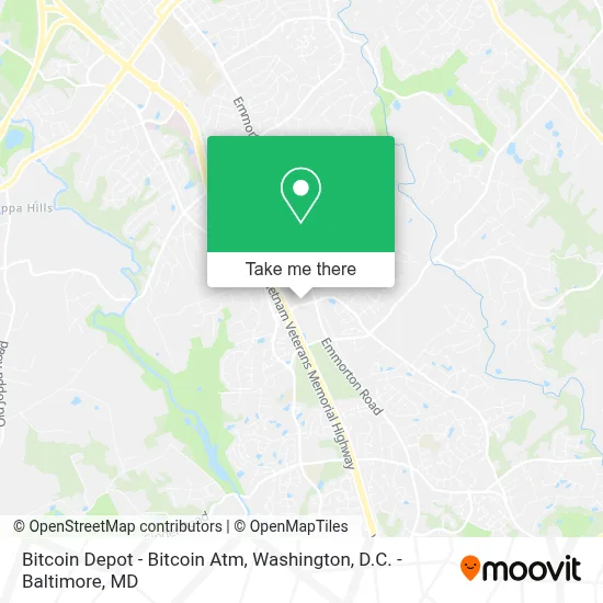 Bitcoin Depot - Bitcoin Atm map