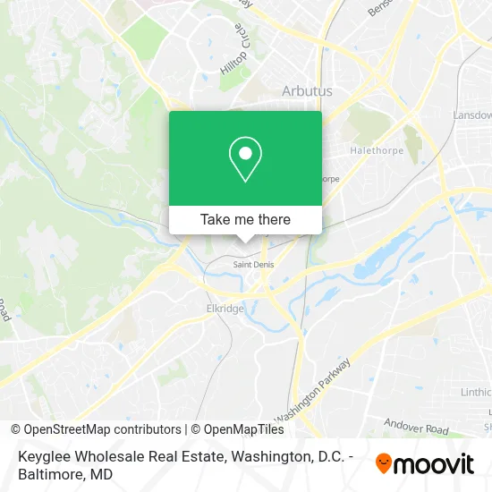 Keyglee Wholesale Real Estate map