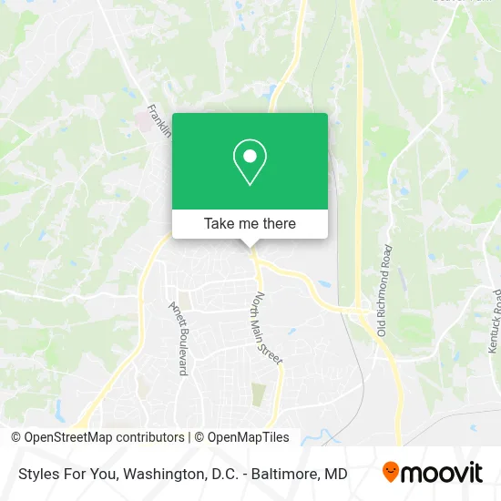 Styles For You map