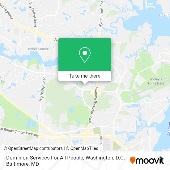 Dominion Services For All People map