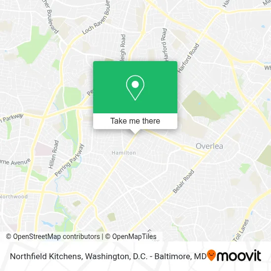 Northfield Kitchens map