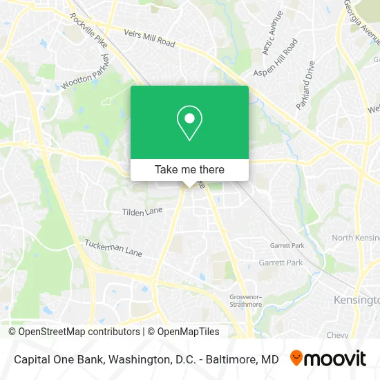 Capital One Bank map