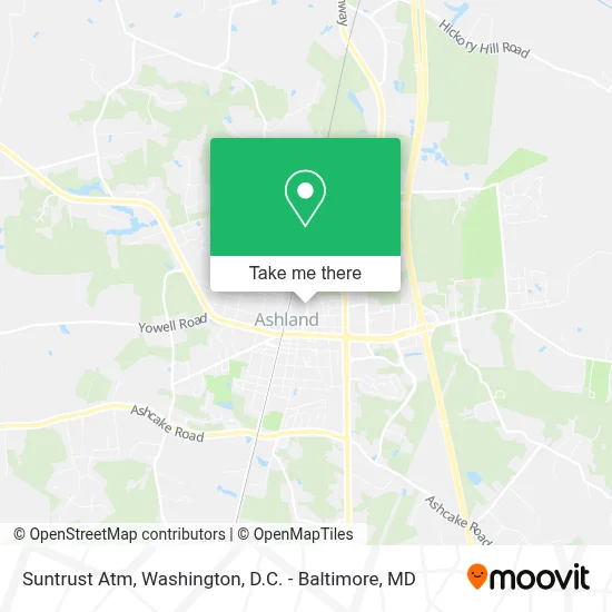 Suntrust Atm map