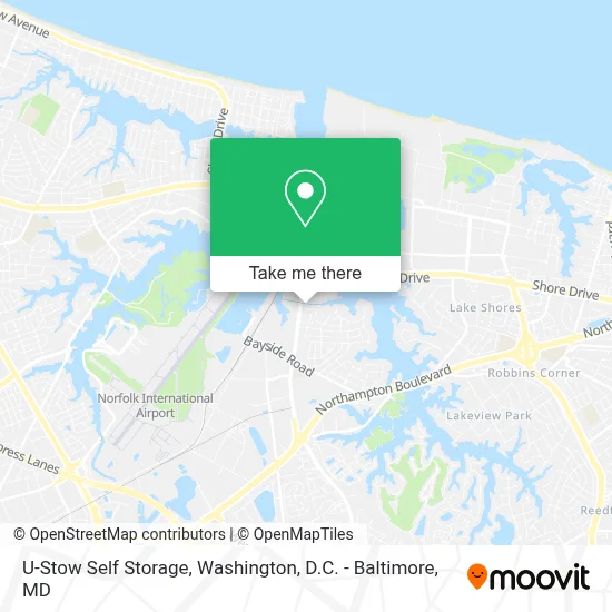 U-Stow Self Storage map