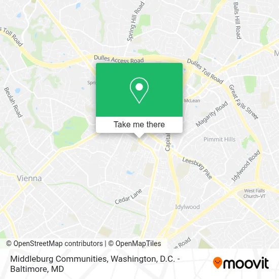 Middleburg Communities map