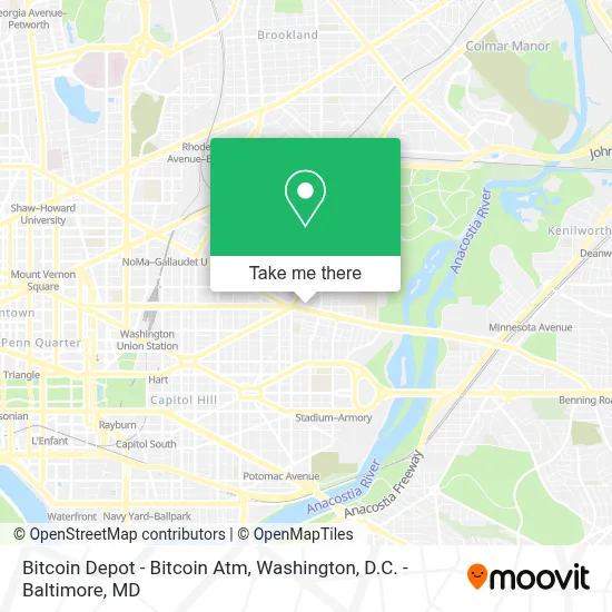 Bitcoin Depot - Bitcoin Atm map