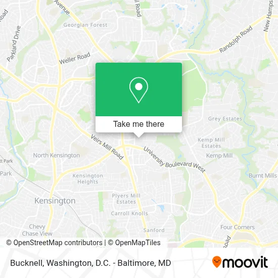 Bucknell map
