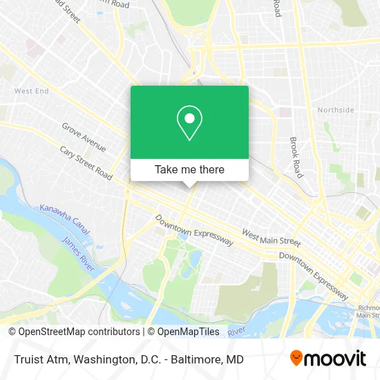 Truist Atm map